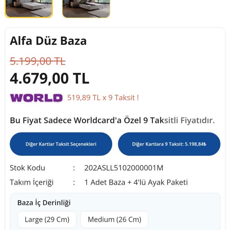 İstikbal Yanlış Ürün Gönderimi