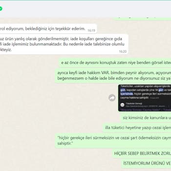 A101 İnternet Alışverişinde Kanun Tanımıyor Ve Ürün İadesi Almıyor