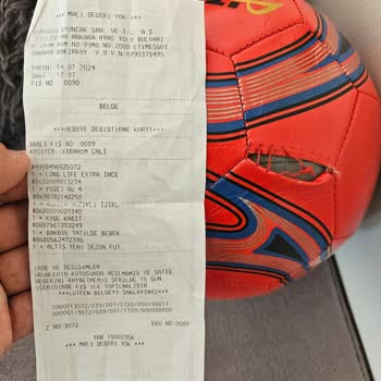 Armağan Oyuncak Açık Gelen Top Ve İade Sorunu