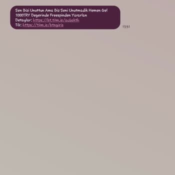 Betine Hiç Oynamıyorum Lakin Sürekli Benim Numaram Adına Mesaj Geliyor