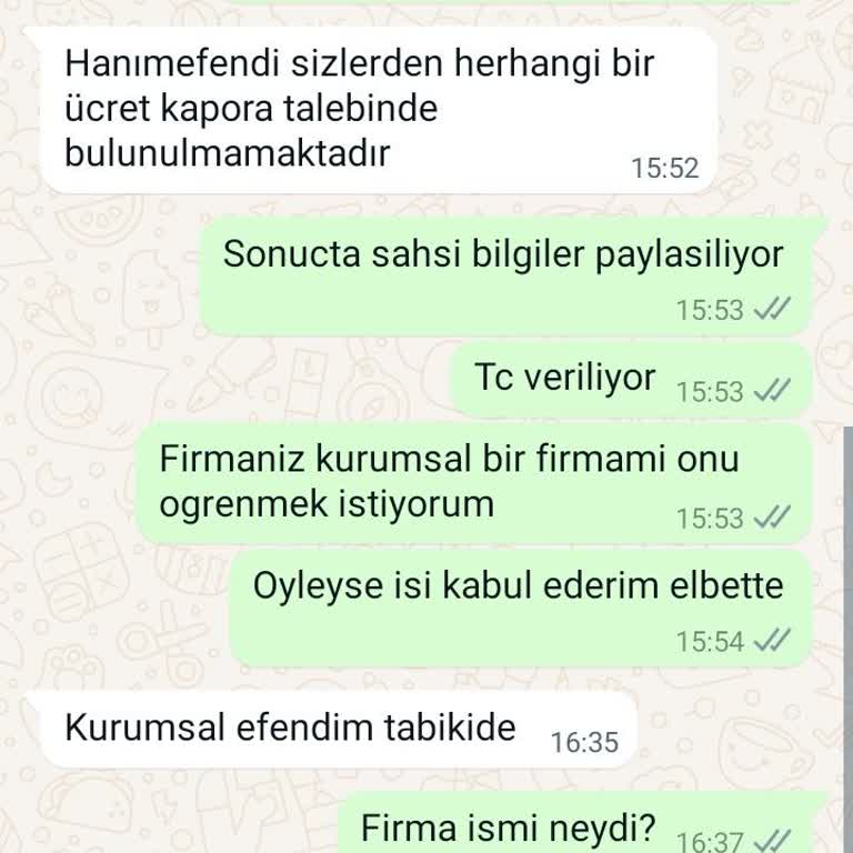 Ersağ Paketleme İşi Gizlilik Endişesi