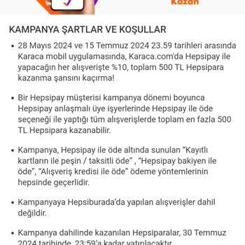 Karaca Züccaciye Karaca'dan Hepsipay İle Alışveriş