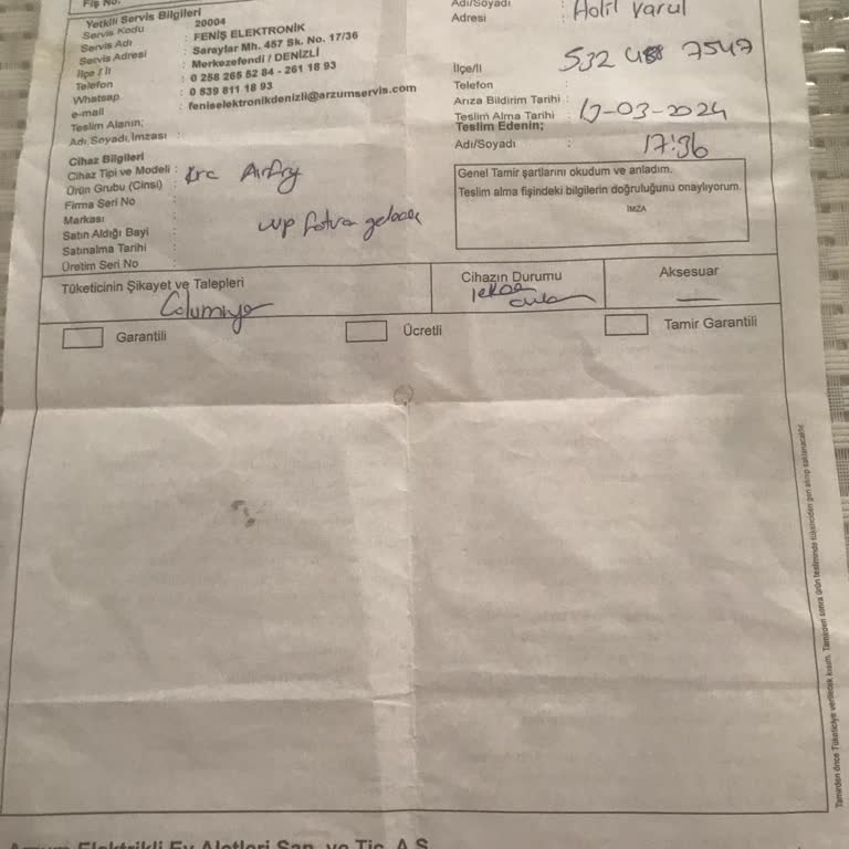 Karaca Züccaciye Karaca Airfryer 4 Aydır Serviste