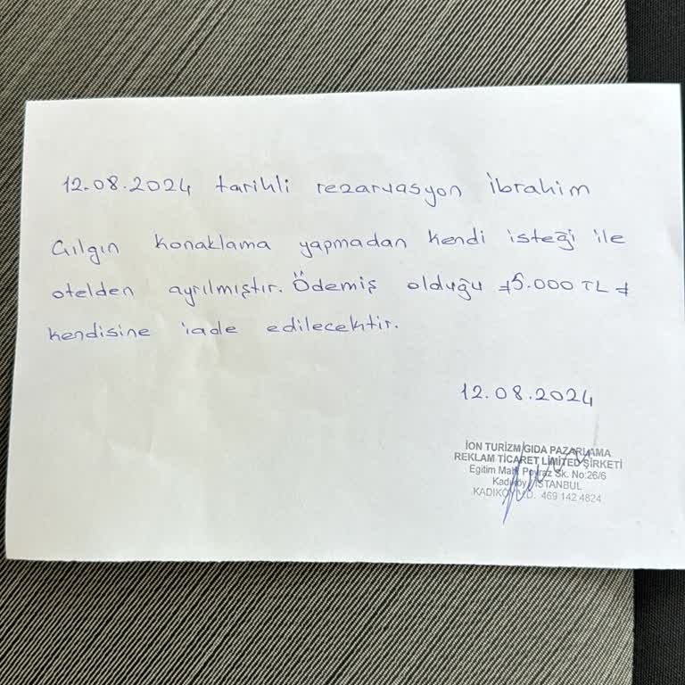 Queen Resort Alanya Rezervasyon İptalinde Yaşanan Sorunlar Ve Tehditler