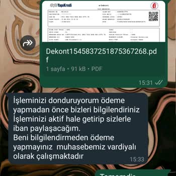 Evde Ekişi Paketleme Kişisel Bilgilerimle Yapılan İşlemler Hakkında Uyarı