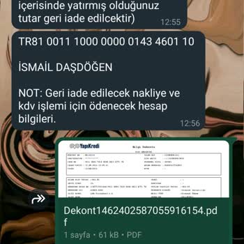 Evde Ekişi Paketleme Kişisel Bilgilerimle Yapılan İşlemler Hakkında Uyarı