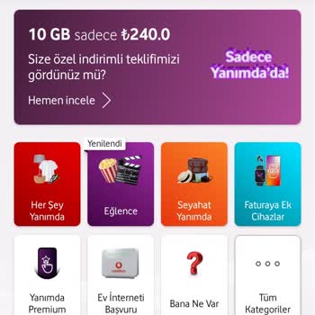 Vodafone Hediye İnternet Kampanyası Erişim Sorunu