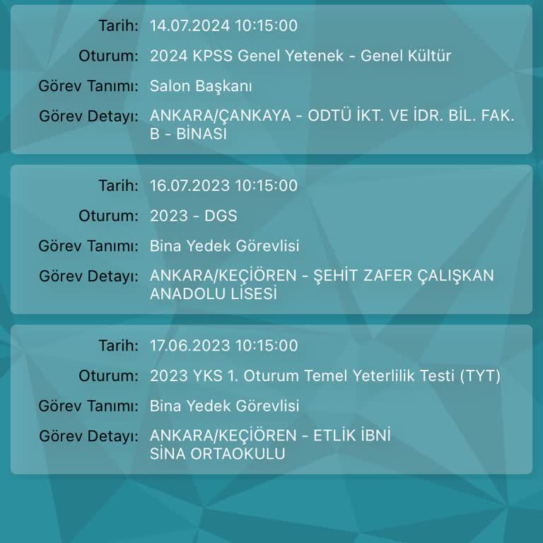 Ösym Gözetmenlik Ücreti Yatırılmadı