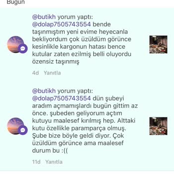 Dolap-Aras Kargo - Ürünümü Kırıp Parasını Da Ödemedi!