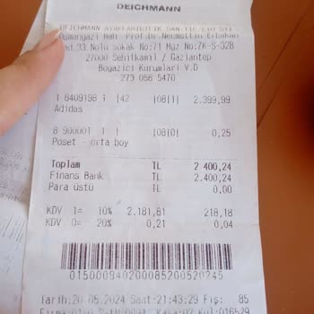 Deichmann'dan Aldığım Adidas Ayakkabıda Yaşadığım Sorunlar