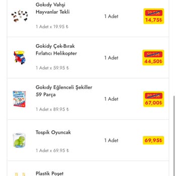Şok Market Eksik Ürün