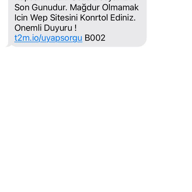 Cloud E Tıc (SMS) Yanıltıcı Mesajı!