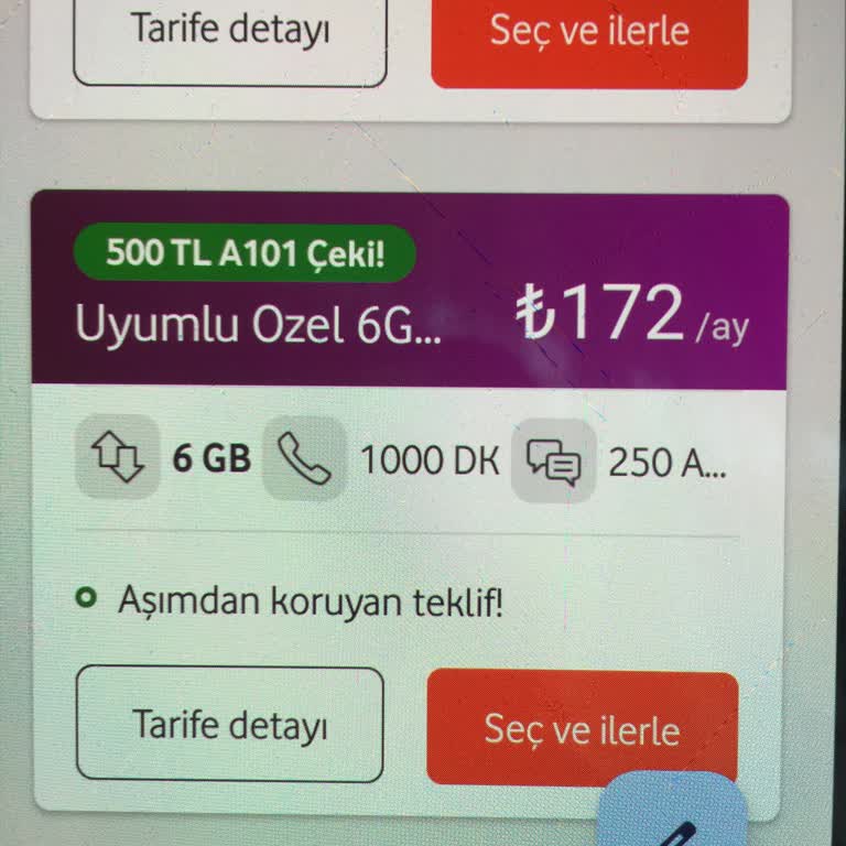 Vodafone'dan Hediye Kuponu ve İade Sorunu