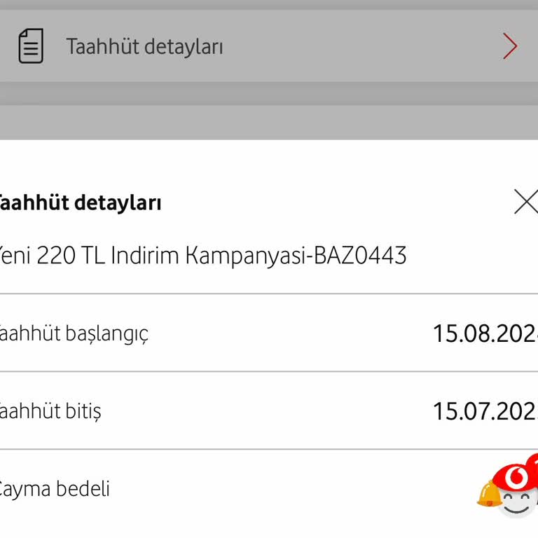 Vodafone Tarife Değişikliği ve Yüksek Fiyat Şikayeti