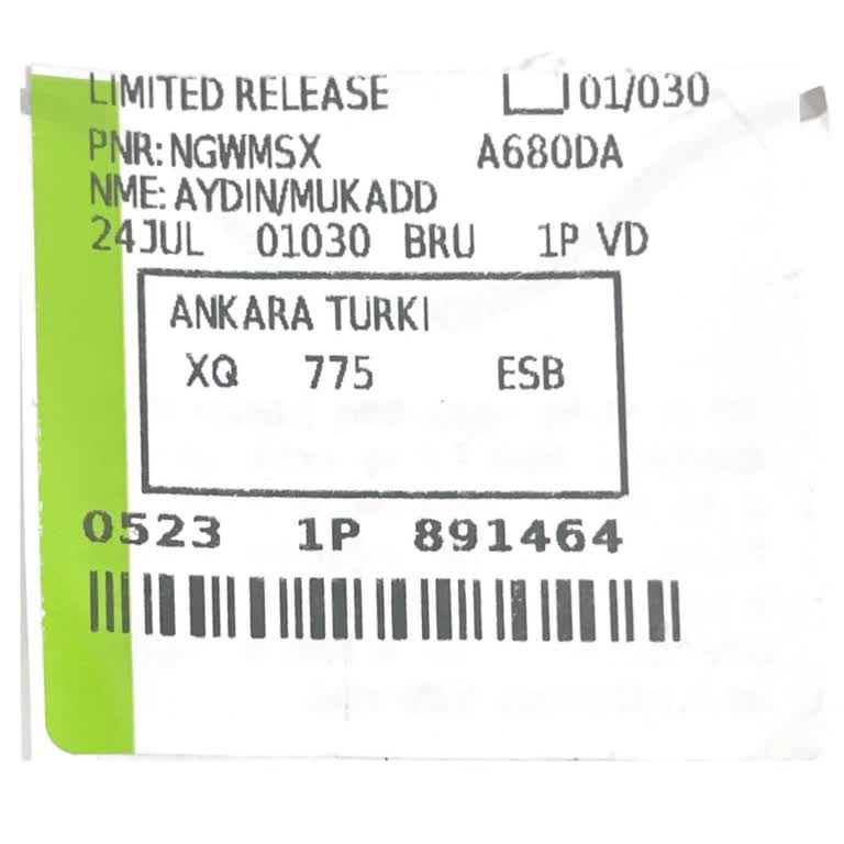 SunExpress Airlines Lost Baggage Issue at Esenboğa Airport