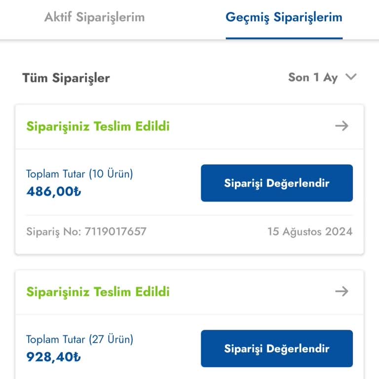 Cepte Şok Teslimatı Yapılmadı