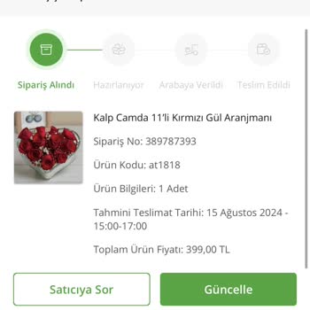 ÇiçekSepeti Teslimat Sorunu Ve Bilgilendirme Eksikliği