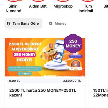 Migros Sanal Market Kampanyalarında Müşteri Mağduriyeti