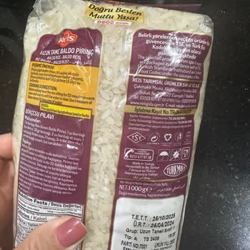 Reis Gıda Reis Kelebeklenmiş Pirinç