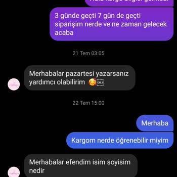 By Merve Kaya Sipariş Verdim Ama Ürün Hala Elime Ulaşmadı