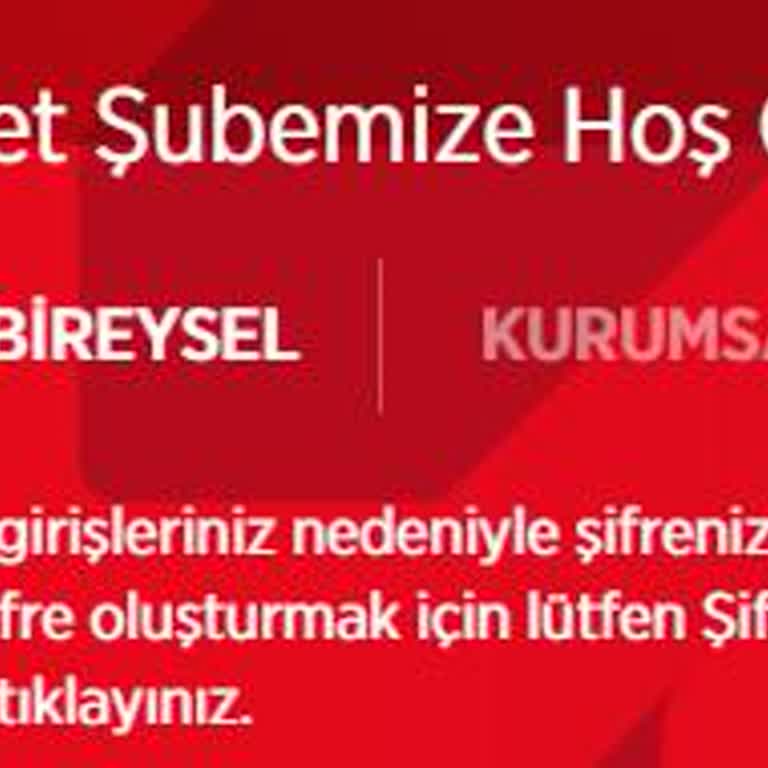 Ziraat Bankasında Şubeye Gitmeden Açılan Hesapta Şifre Sorunu