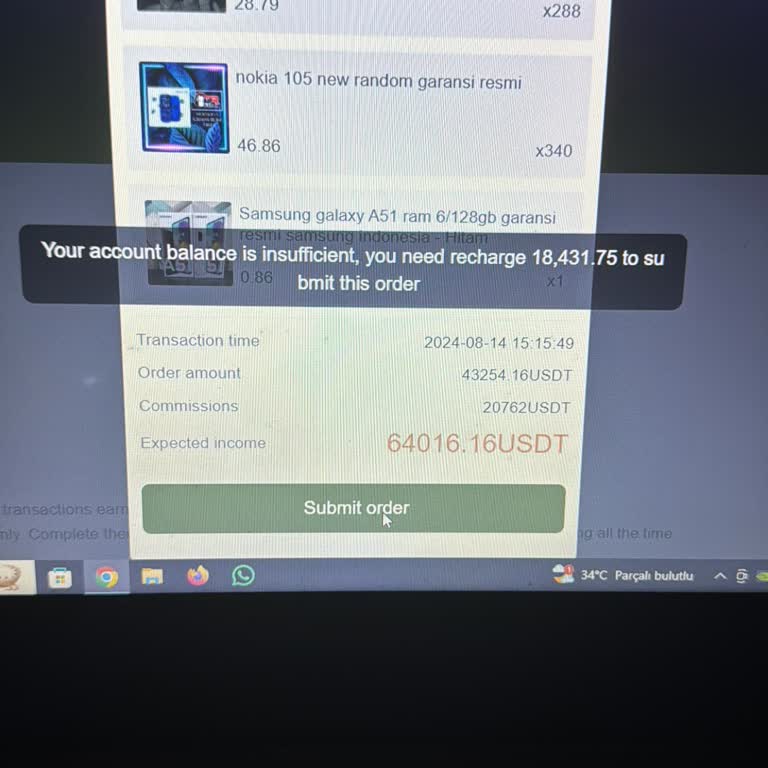 Amazon Mall Alışverişi Dol.