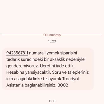 Trendyol Sipariş İptali İle İndirim Kodlarının Kullanılamaz Hale Gelmesi