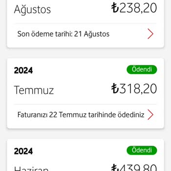 Vodafone Taahhütlü Hatlarda Fahiş Fatura Sorunu