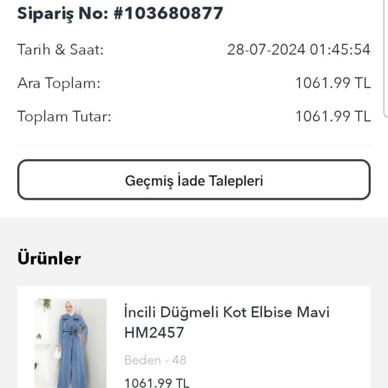Modanisa Şikayet Var Mağdurum
