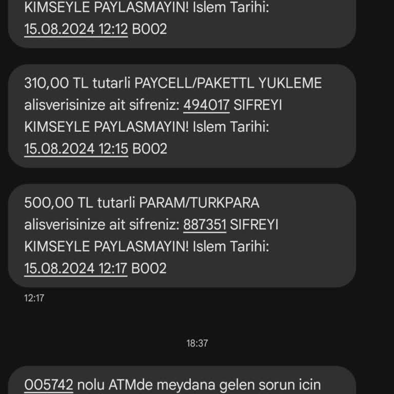 VakıfBank ATM'si Parama El Koydu.