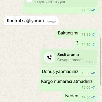 IQOS Türkiye Havale Yaptım Ürün Gelmedi