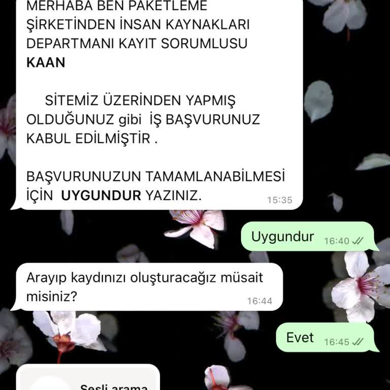 Ersağ Paketleme Kişisel Bilgilerim Hak.