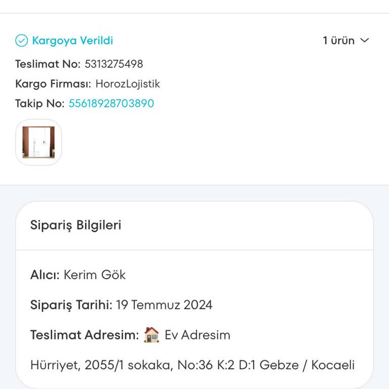 A101 Marketten Dolap Teslimatında Yaşanan Sorunlar