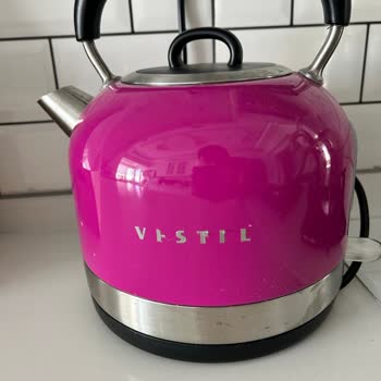 Vestel Retro Kettle Vestel Yazısı Silinmesi