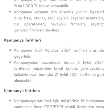 TEB Kampanya Vaatlerini Yerine Getirmiyor. Sadece Aldatmaca