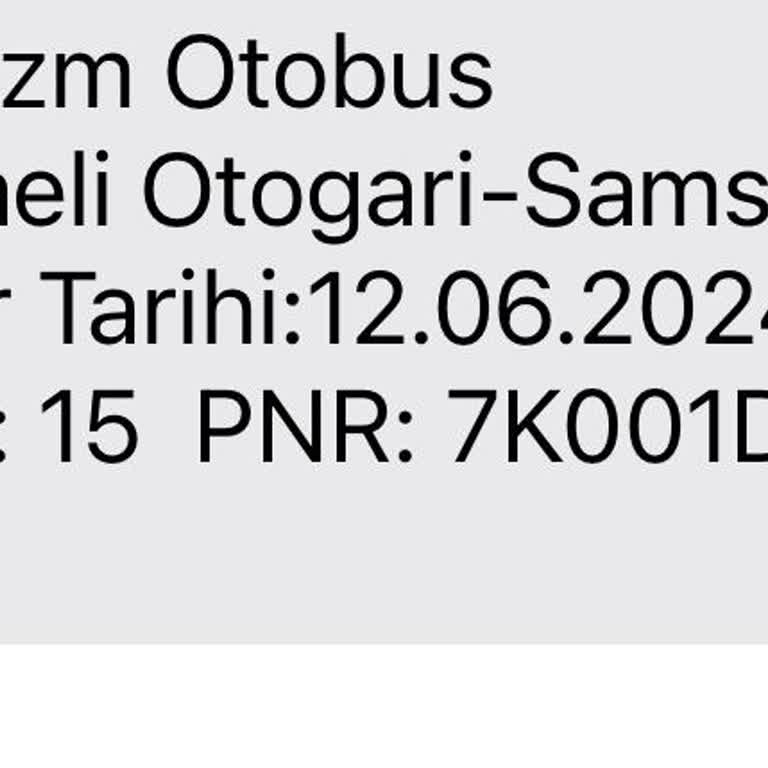 Obilet E Biletimi Veremiyor
