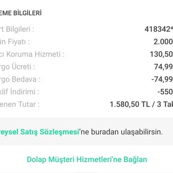 Dolap Alıcı Mağduriyeti