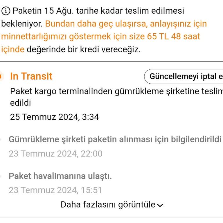 MNG Kargo Kargomu 1 Aydır Getirmiyor.
