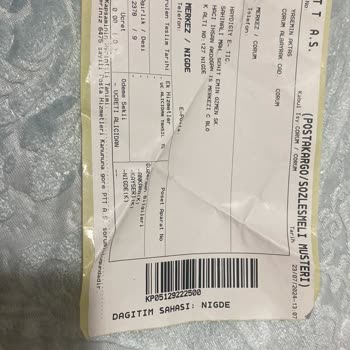 PTT Kargo Firması Kargomu Kaybetti
