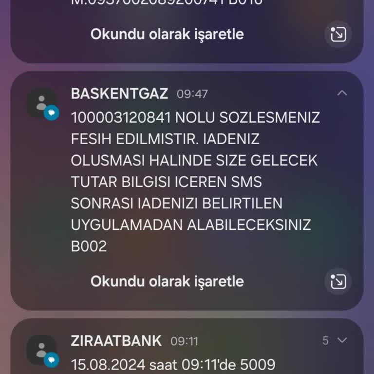 Başkent Doğalgaz Keyfe Keder Abonelik İptali