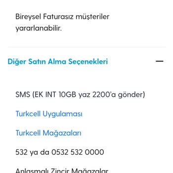 Turkcell İnternet Paketi Sorunu ve Yanıltıcı Bilgilendirme