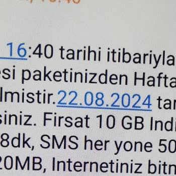Turkcell İnternet Paketi Sorunu ve Yanıltıcı Bilgilendirme