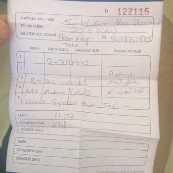 Blue Diamond Küçültme İçin Teslim Edilen Yüzük