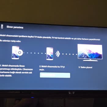 PHILIPS TV Philips 55PML9008/12 Ekran Yansıtma Sorunu