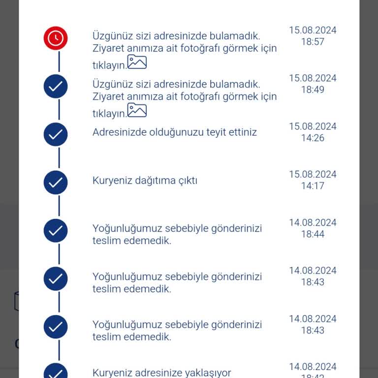 Aras Kargo Teslimat Sorunu Ve İletişim Eksikliği