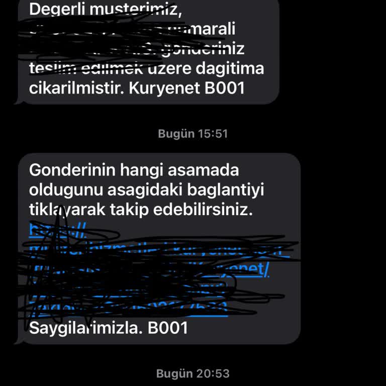 Kuryenet Kart Teslimat Sorunu