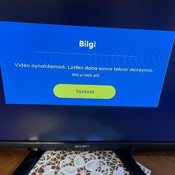 TV+ Uygulamasında Sürekli Hata Alıyorum