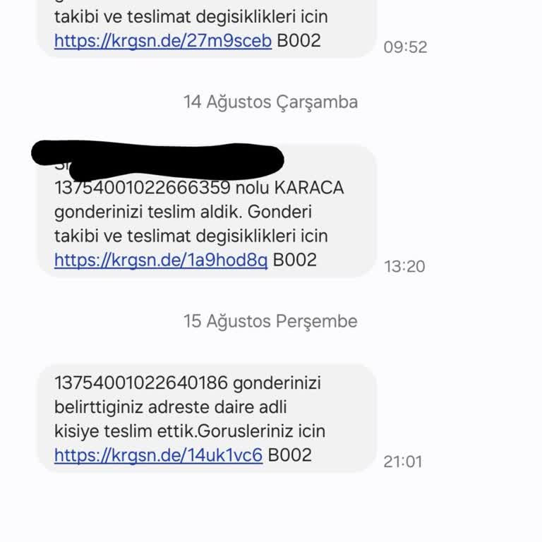 Kargom Sende Kargoyu Kapıya Koyup Gitmiş