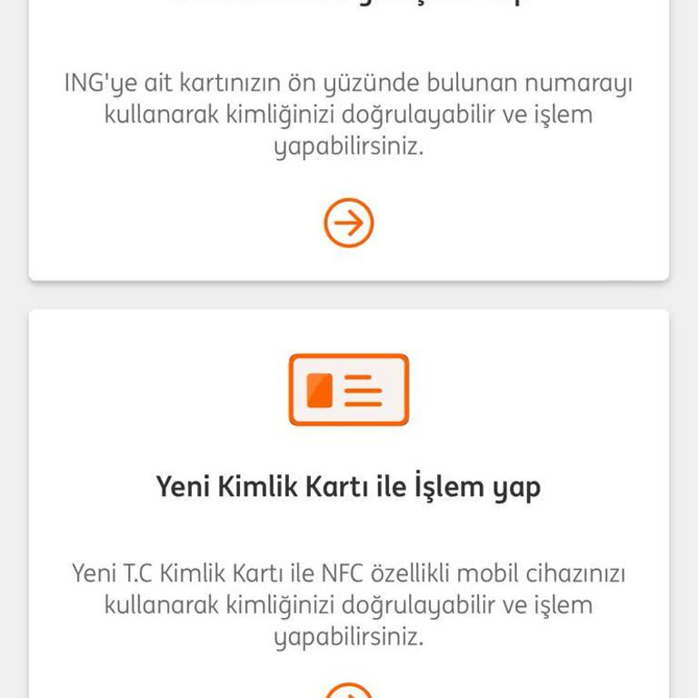ING Bank Mobil Şifre Sorunu