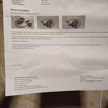 Media Markt Samsung Kulaklık Sorunu Ve Yetersiz Müşteri Hizmeti